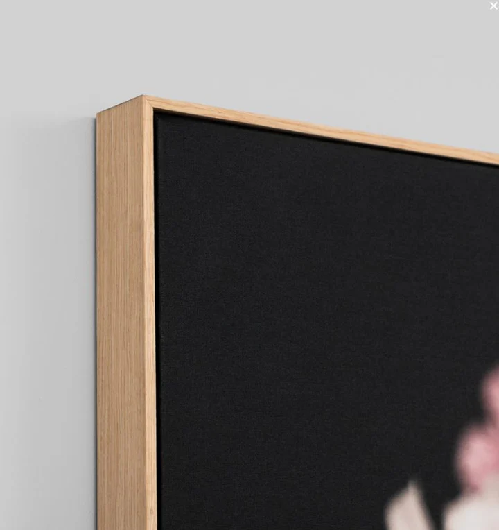 oak with primed canvas