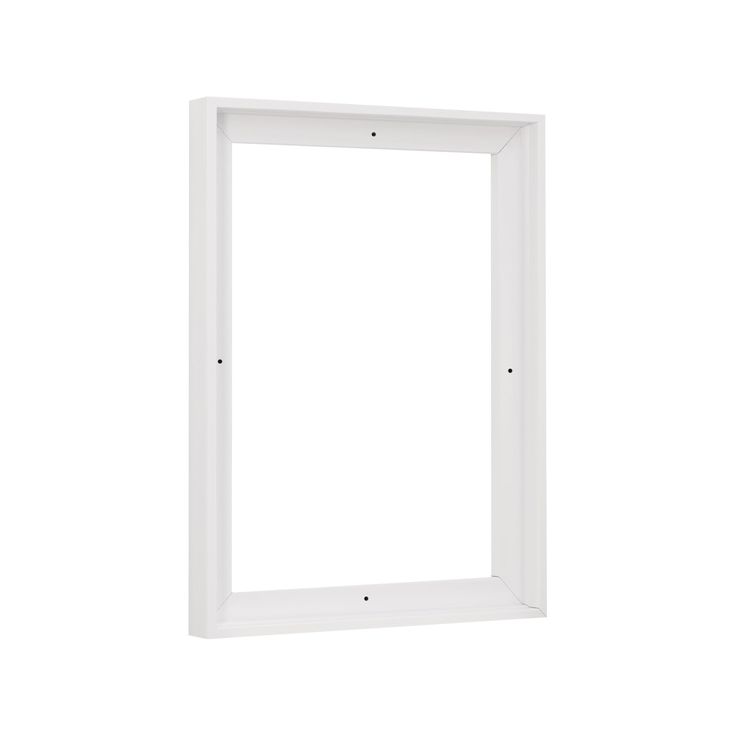 WHITE FLOATING FRAME recessed frame